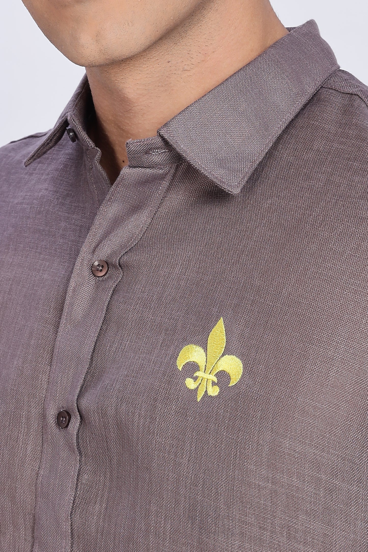 Fleur Royale Linen Shirt