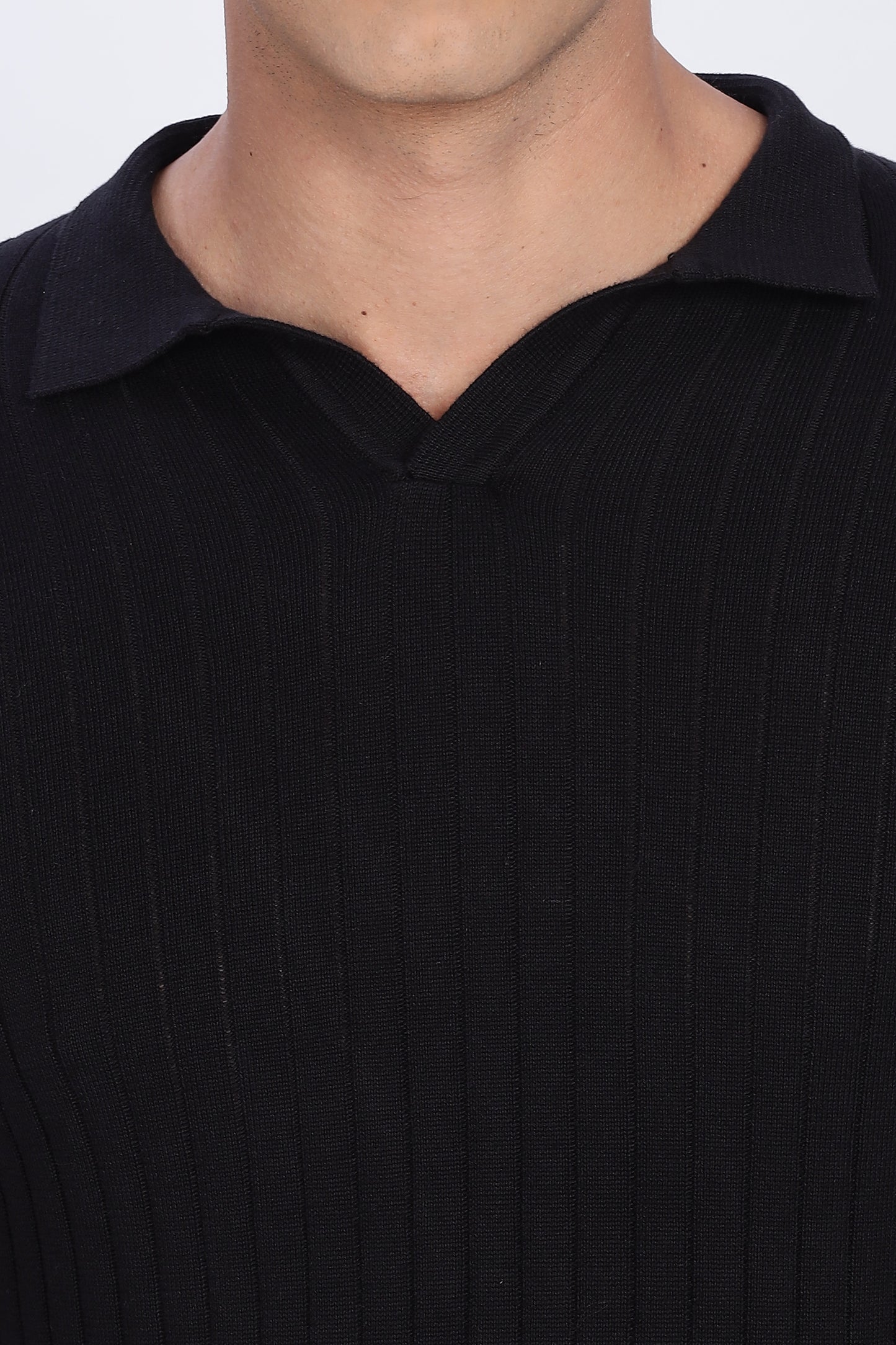 Manor Crest Polo -Black