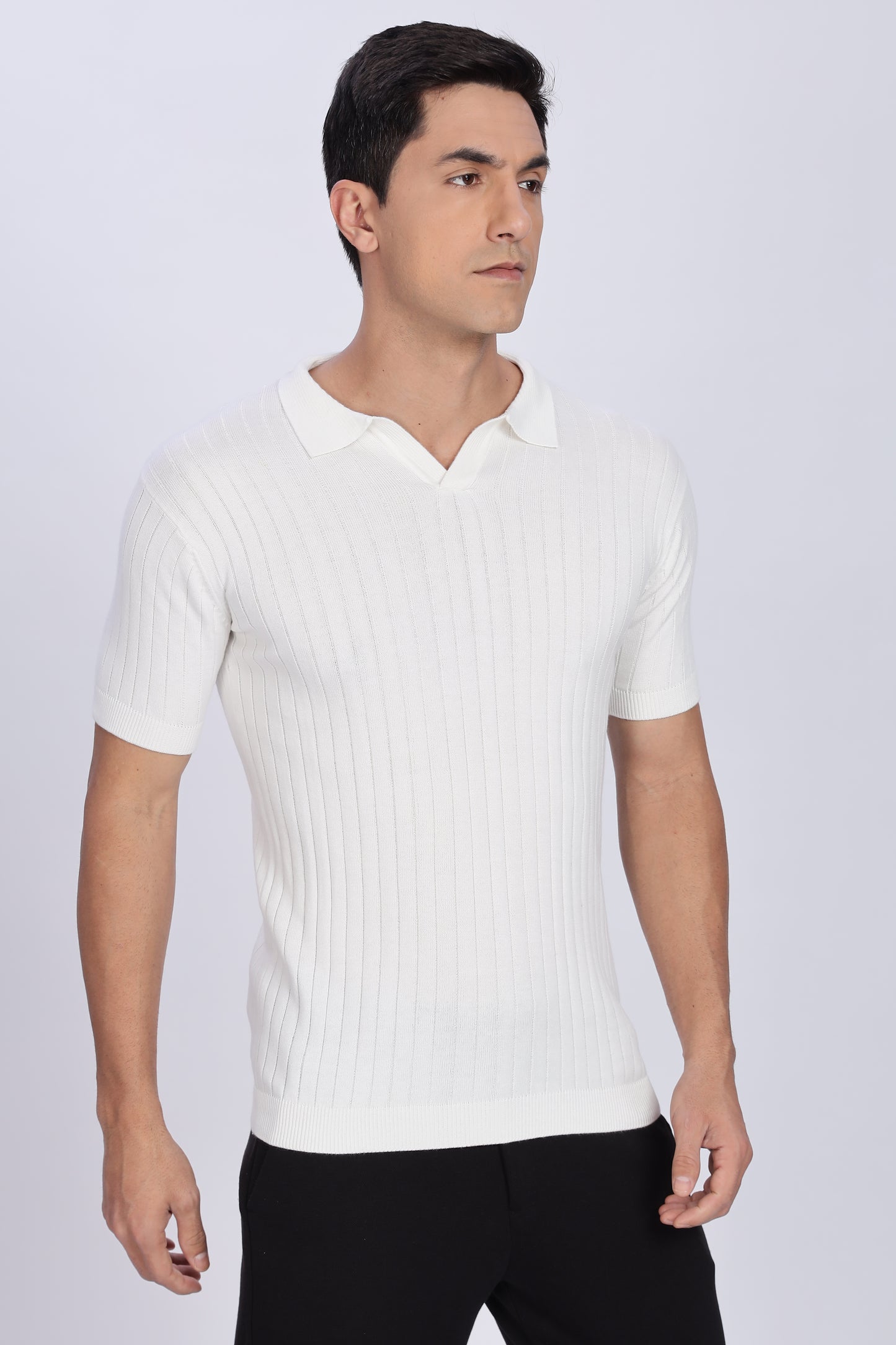 Manor Crest Polo - White