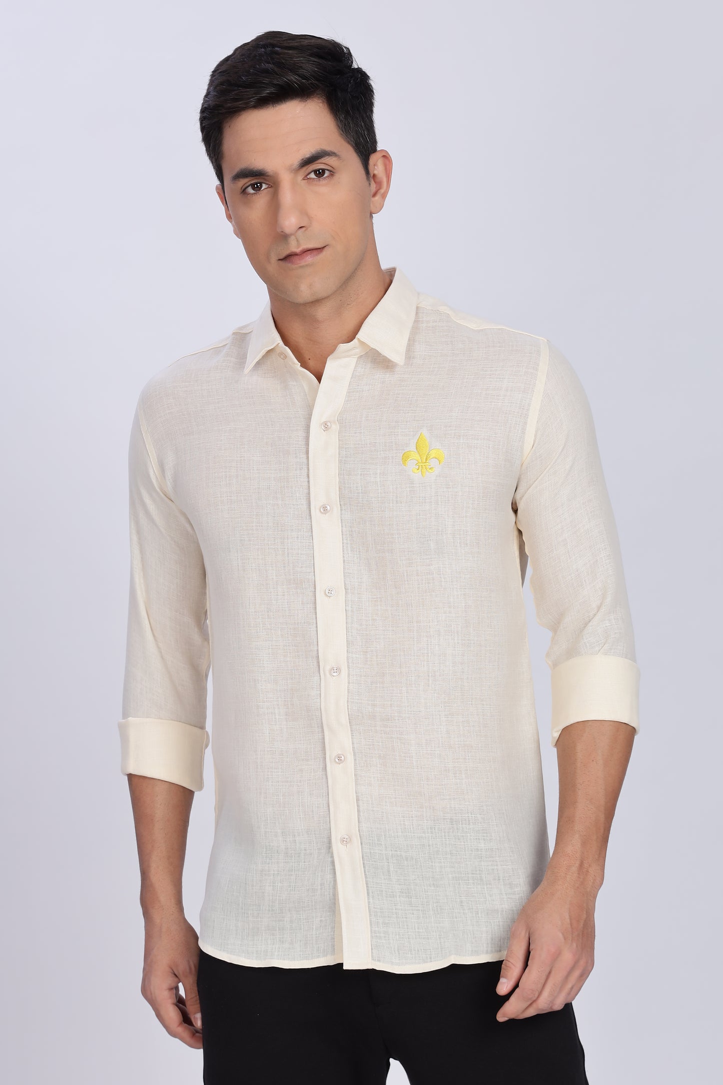 Fleur Royale Linen Shirt