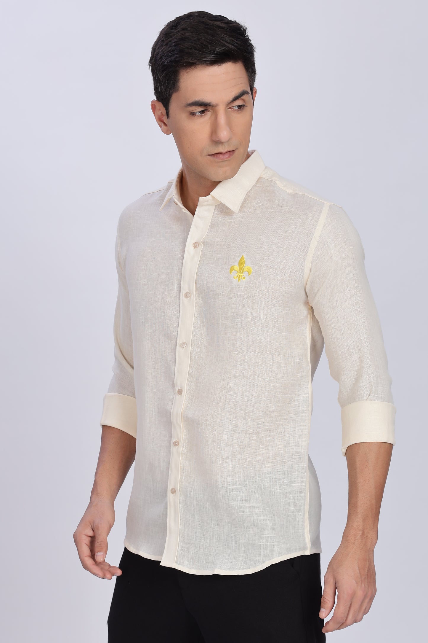 Fleur Royale Linen Shirt