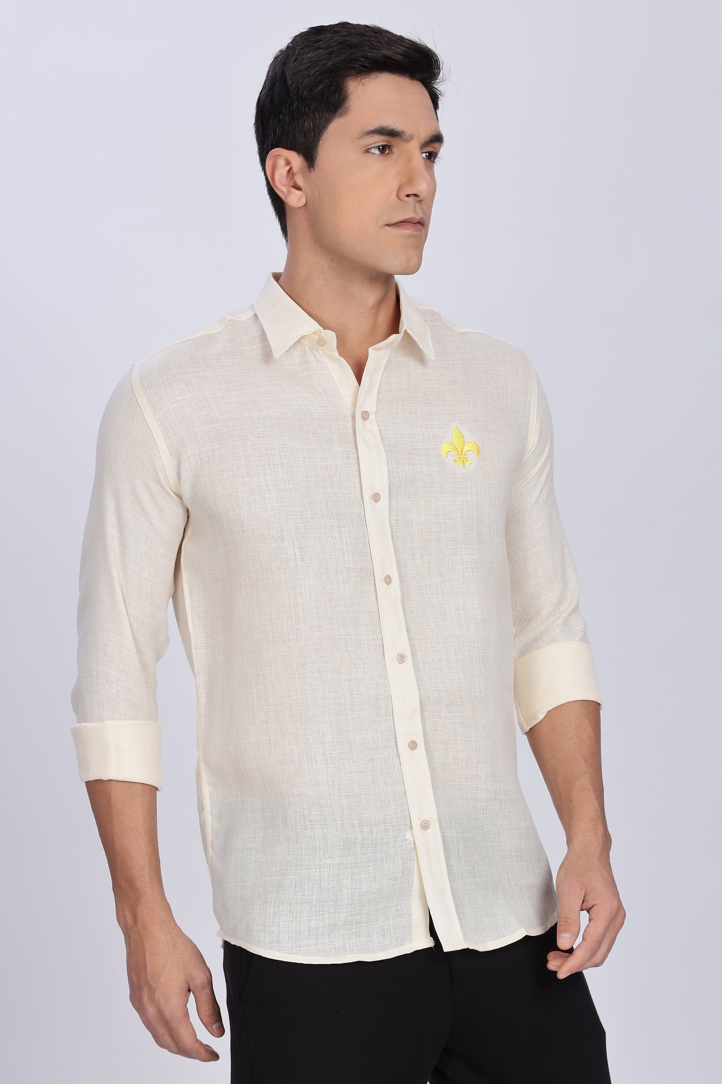 Fleur Royale Linen Shirt