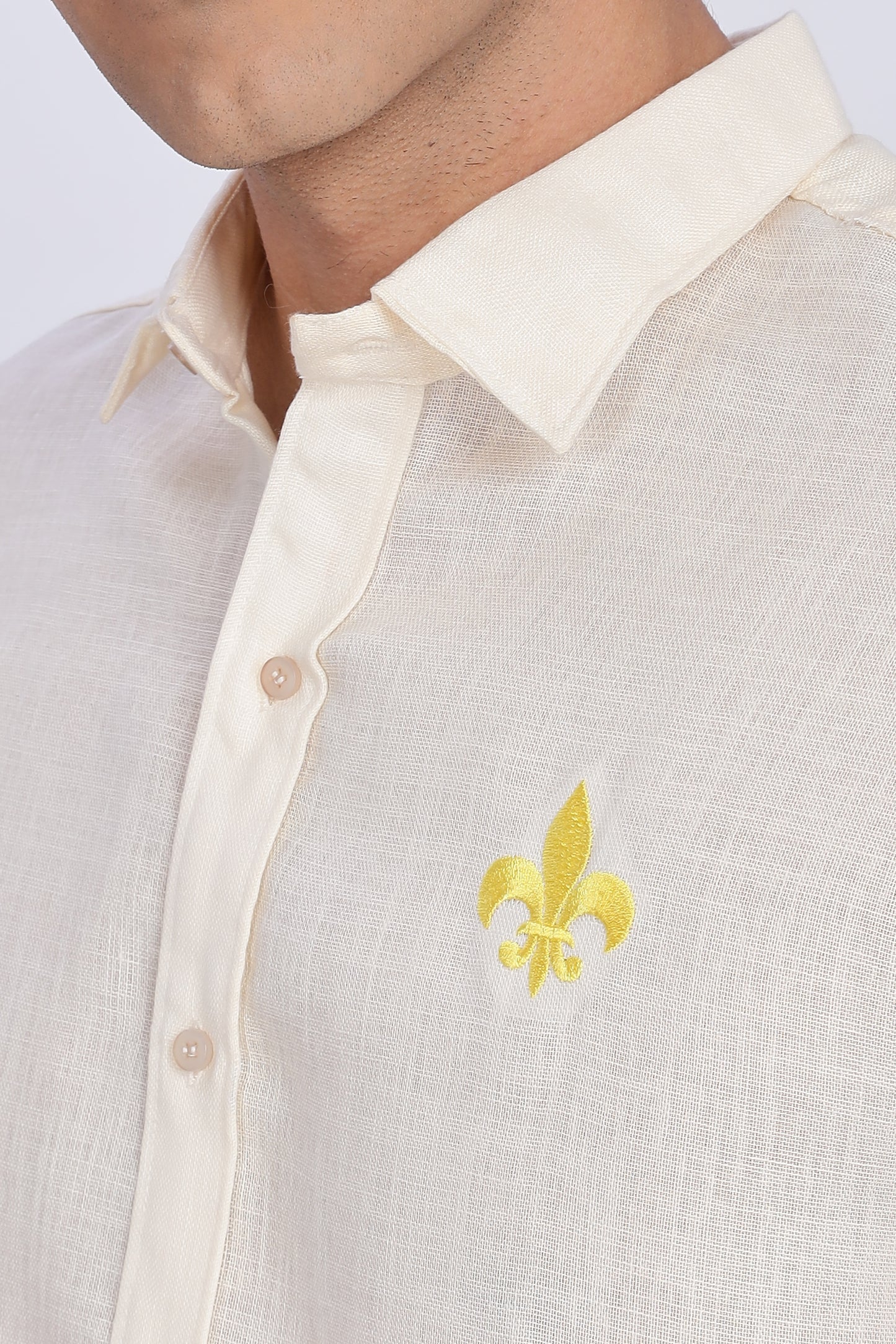 Fleur Royale Linen Shirt