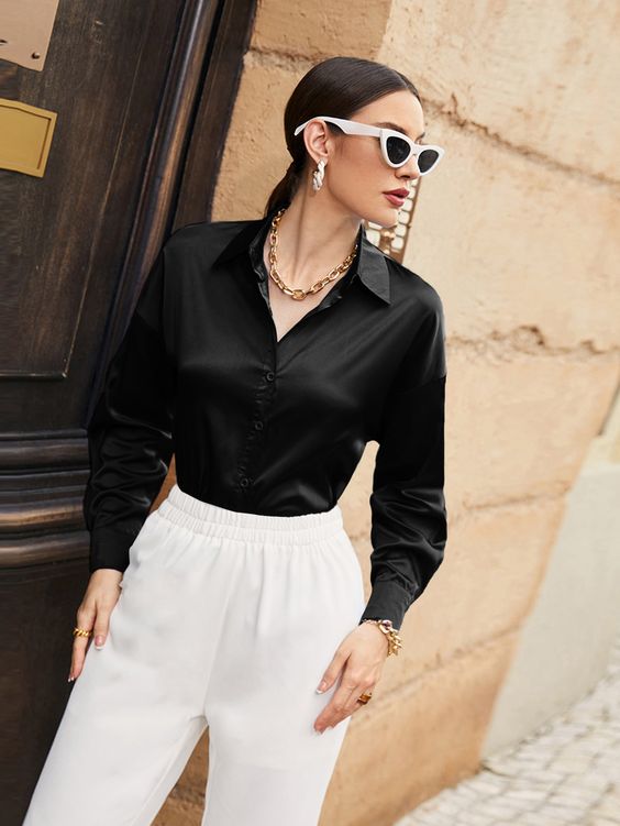 Silken Elegance Shirt