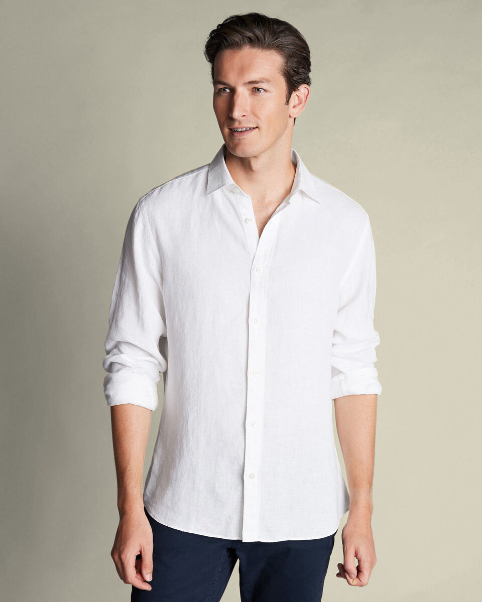 Bold Elegance Linen Shirt
