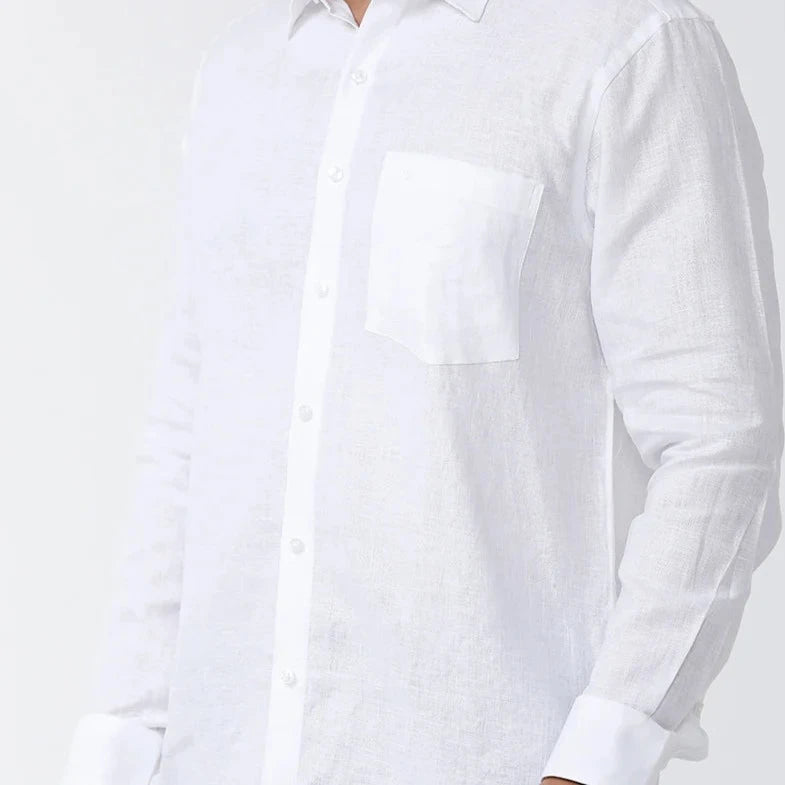 Bold Elegance Linen Shirt