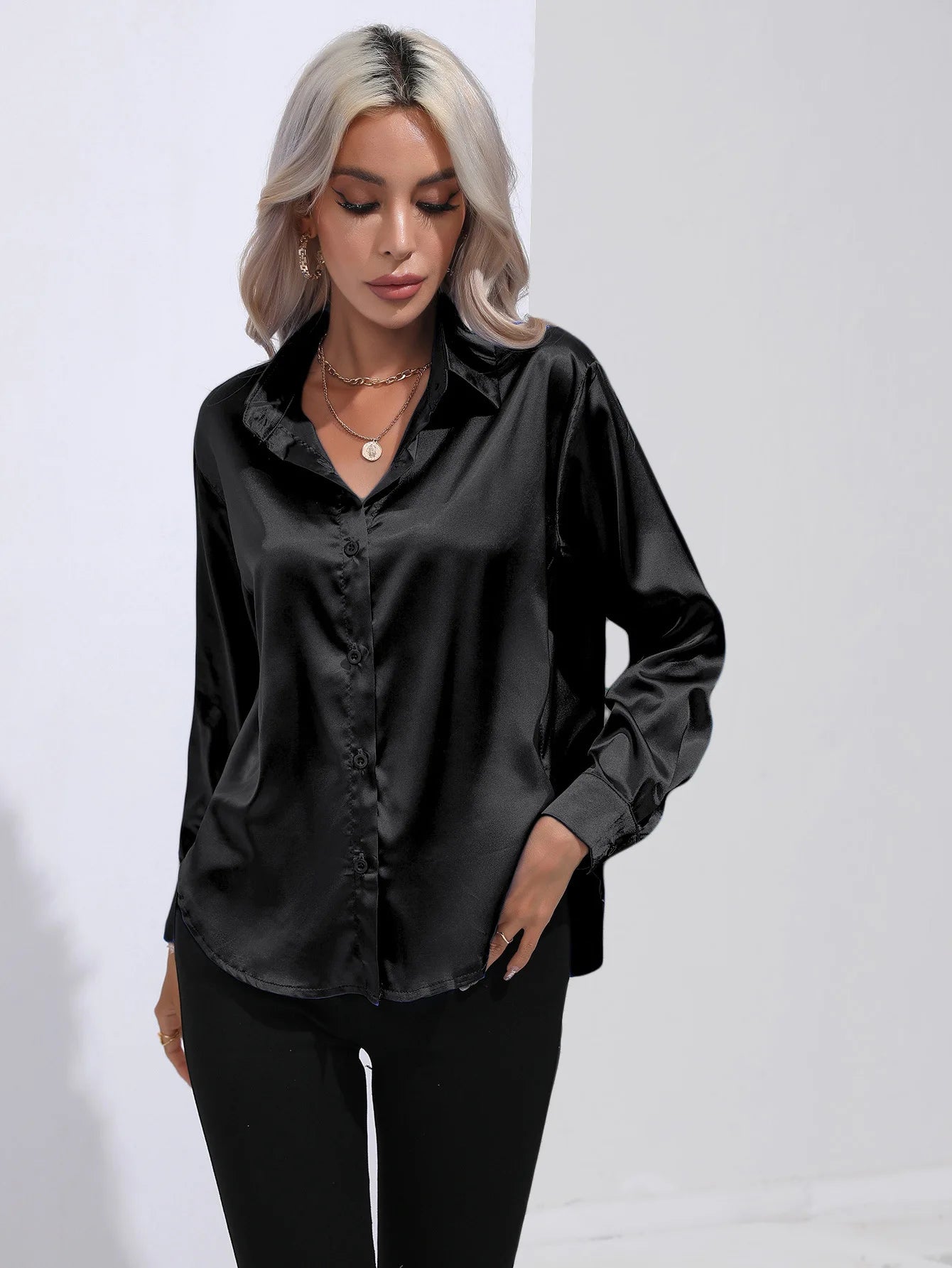 Silken Elegance Shirt