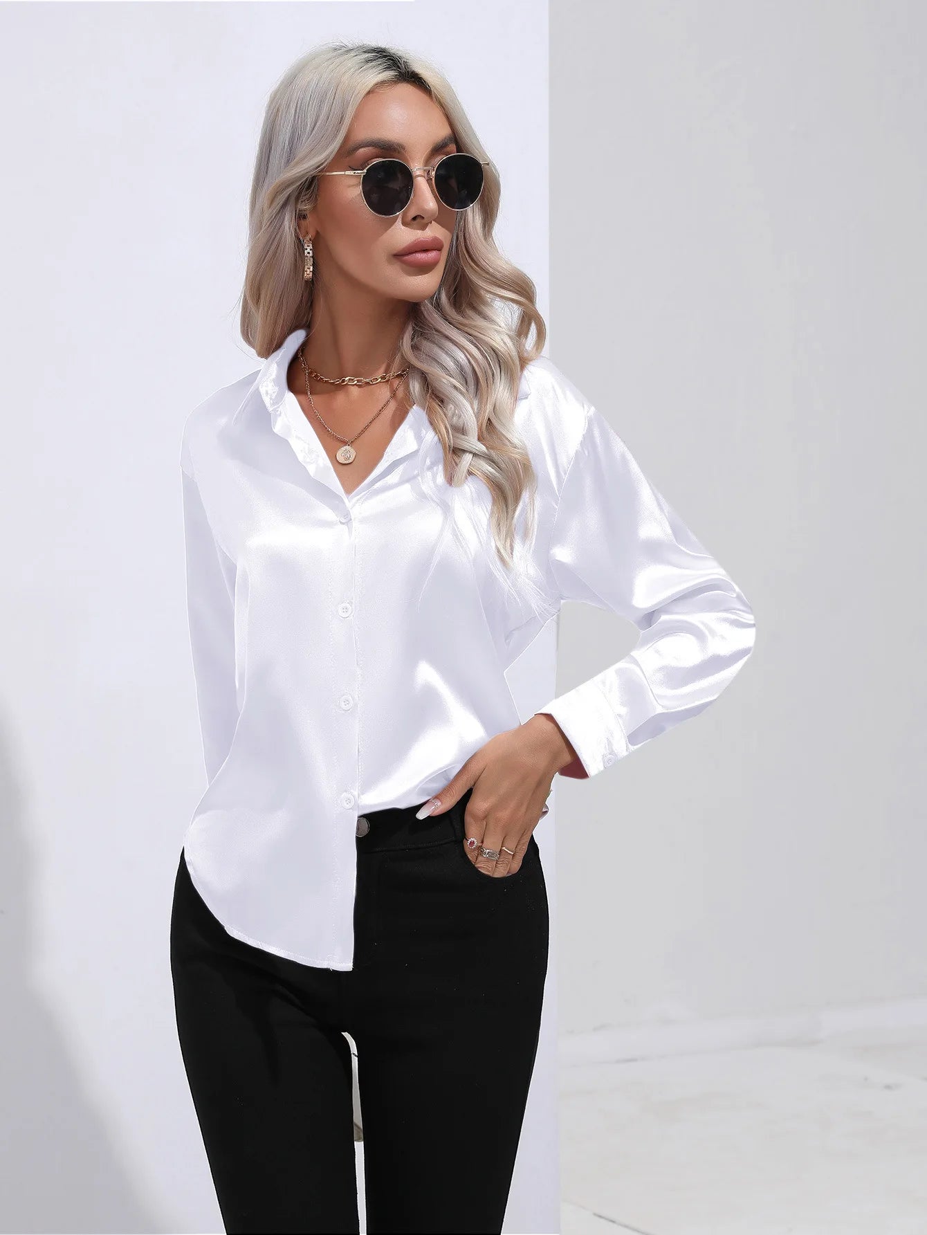 Silken Elegance Shirt